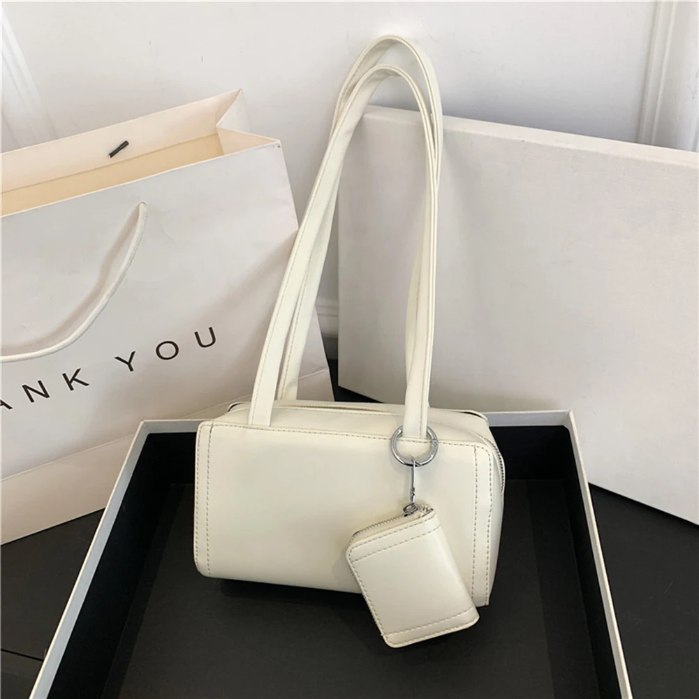 Стильная женская модная сумка через плечо из искусственной кожи с повседневной