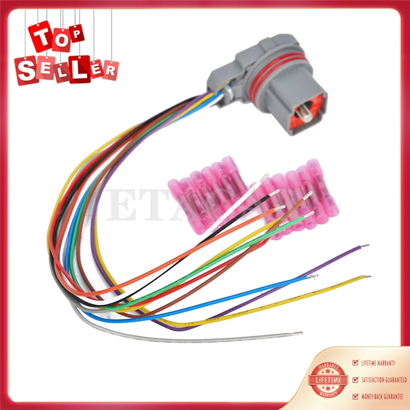 Wire Harness Pigtail Repair Kit Shift Transmission Solenoid Block Pack K59688K For Ford Avanti 5R55N 5R55W 5R55S  350-0165