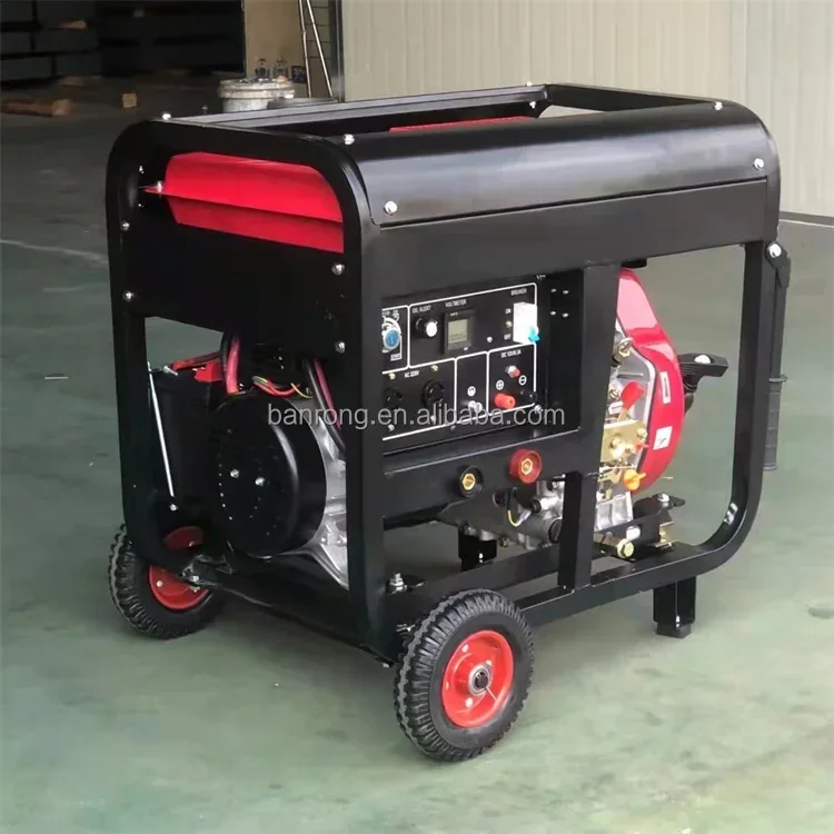 Бесшумный дизельный генератор Banrong Kva 10-летний 4-тактный электрический запуск 8