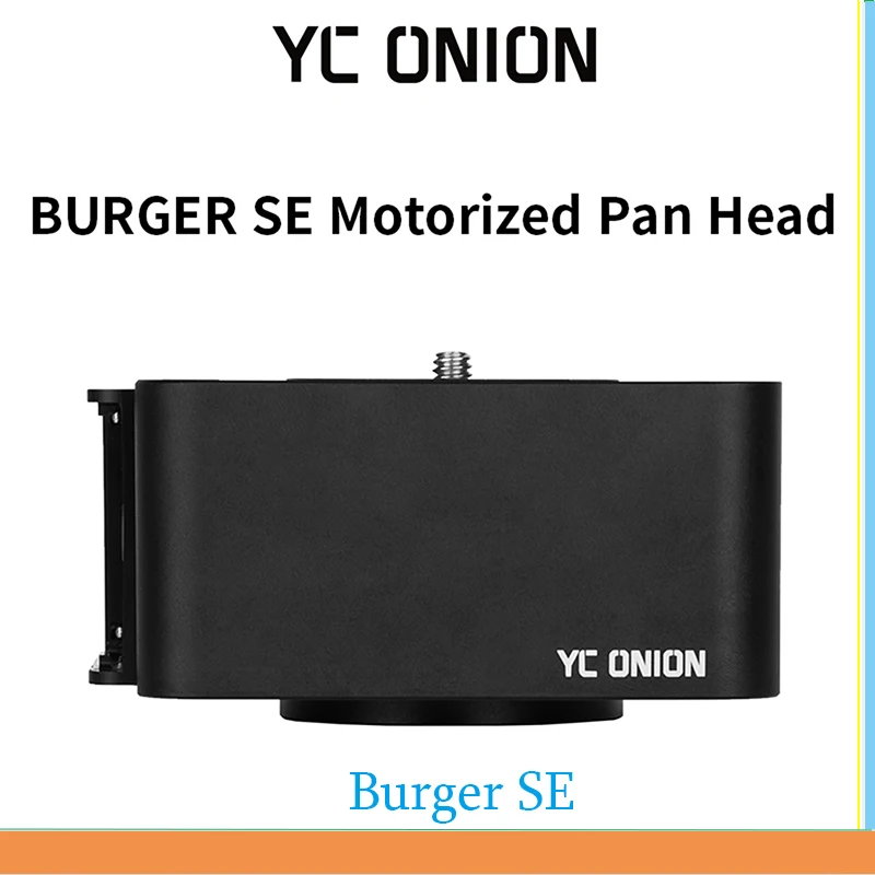 

YC Onion Burger SE Panoramic Head Electric Tripod Head Motorized APP Control Time-lapse Video Stabilization Shooting Camera SE