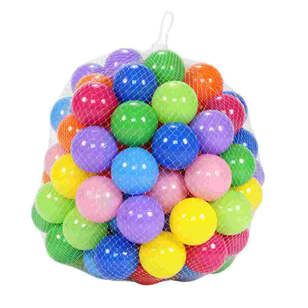 

50 Pcs Props Children's Ocean Ball Pool Party Tent Kids Indoor Balls Environmental Protection Pe Colorful Toy