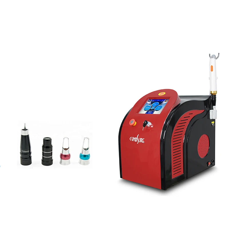 

2022!Portable Beauty Tattoo Removal Beauty Machine Nd Yag Laser Pico Laser 755 1320 1064 532nm Picosecond Pulse Beauty Machine