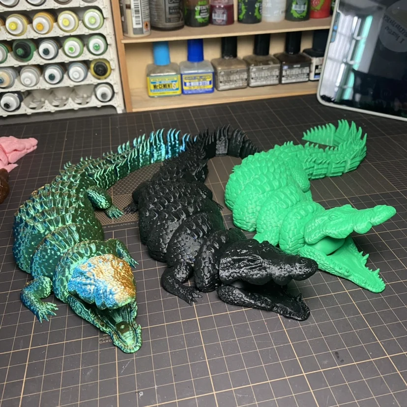 35 см гигантский крокодил нильский подвижная детская игрушка подарок украшения