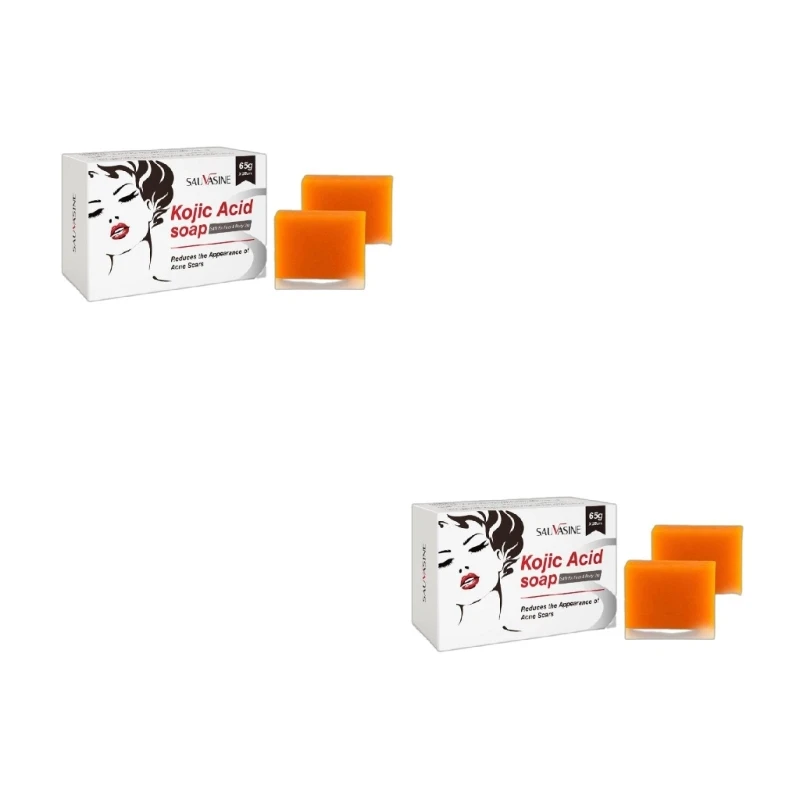 2 шт. отбеливающее мыло ручной работы с койевой кислотой для кожи глицериновое