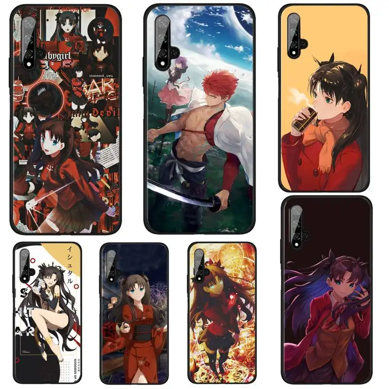 

Rin Tohsaka Phone Case For Huawei Honor Y 7 2019 6p 8s 20 30 Pro 9 S Psmart V30 Pro Honor8 9 10 Lite Simple