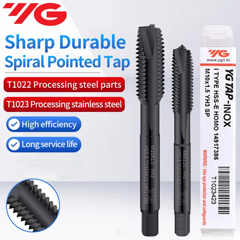 

Метчик UT TAP YG-1 T1023 HSS-E Apex M2-M12 для нержавеющей стали