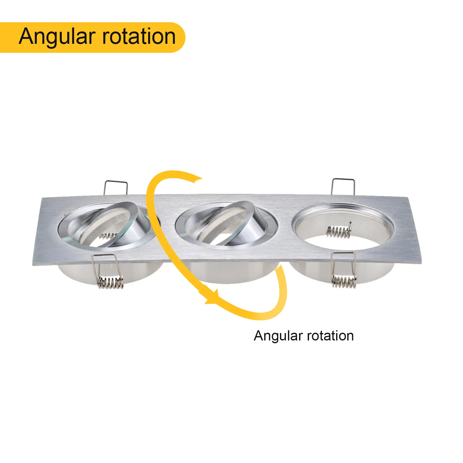 Рисунок 3 - Квадрасветильник Серебристая Светодиодная