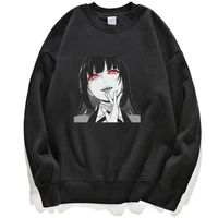 yumeko jabami anime cool kakegurui hoodies sweatshirts men hoodie sweatshirt harajuku crewneck jumper streetwear pullover women
