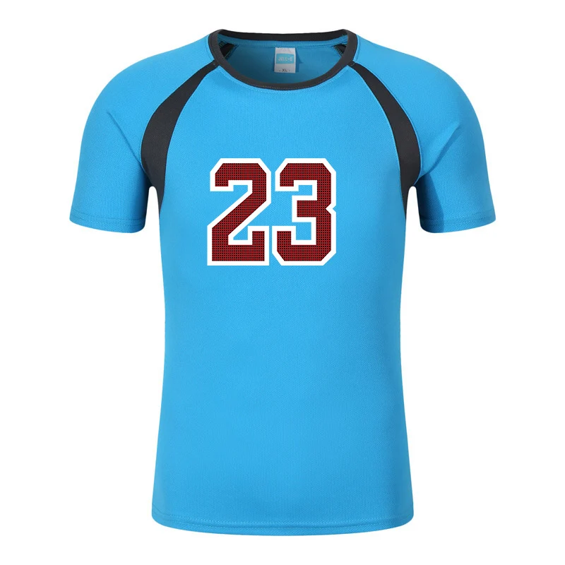 

23 Letters 2023 Clothing Men New Czech Firearms Eight-Color Short Sleeve Comfortable Breathable Round