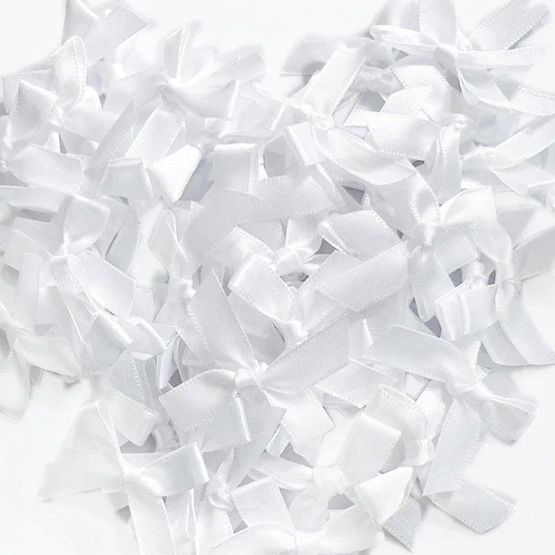 

50-200 шт. атласная лента, банты, маленькая лента, узел, бант, цветок, ремесла, украшение ручной работы, сделай сам вечерние ринки, свадьбы, дня рождения, банты, галстуки, Декор