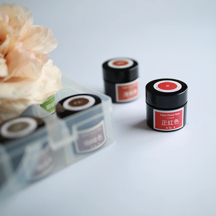 

Популярная краска с рисунком, 18 цветов, форма цветка, импортное сырье, Шелковый цветок, цветок, искусство, микро крючок, сухой пигмент