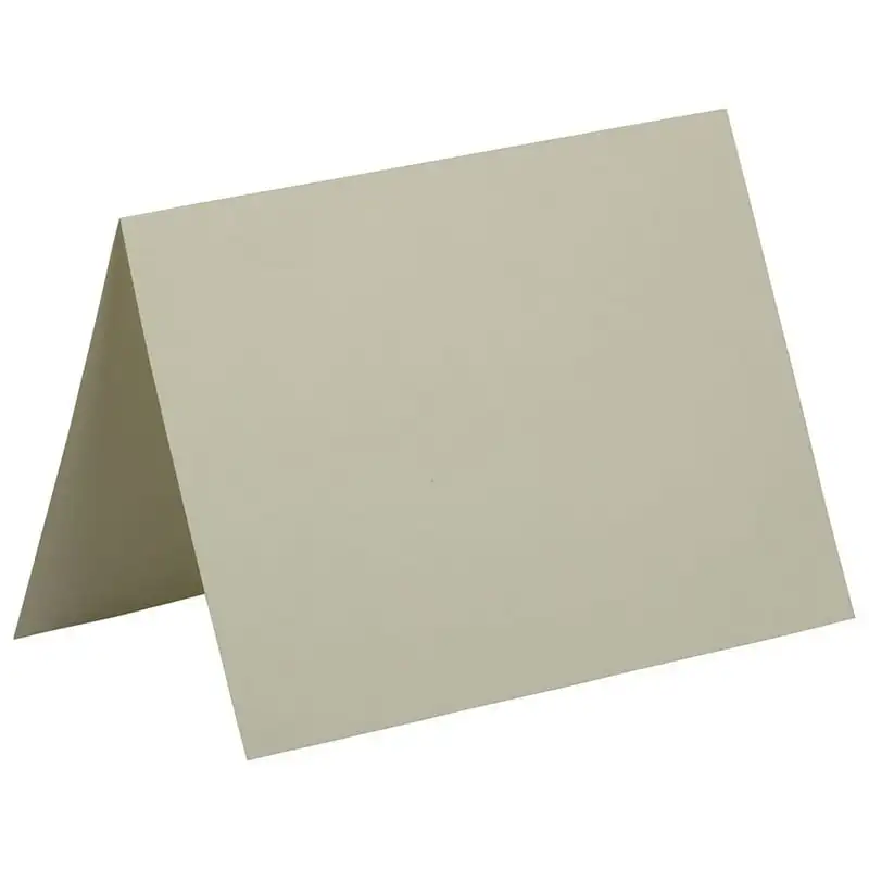 

Fold Over Cards, 5in x 6 5/8in, Ivory, 100/Pack