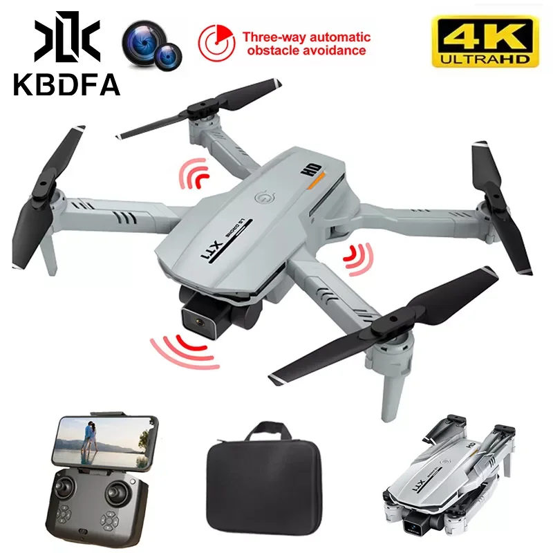 New  mini Drone 4K Professional Camera FPV WIFI Three-way Obstacle Avoidance Foldable Quadcopter RC Helicopter Toys enlarge