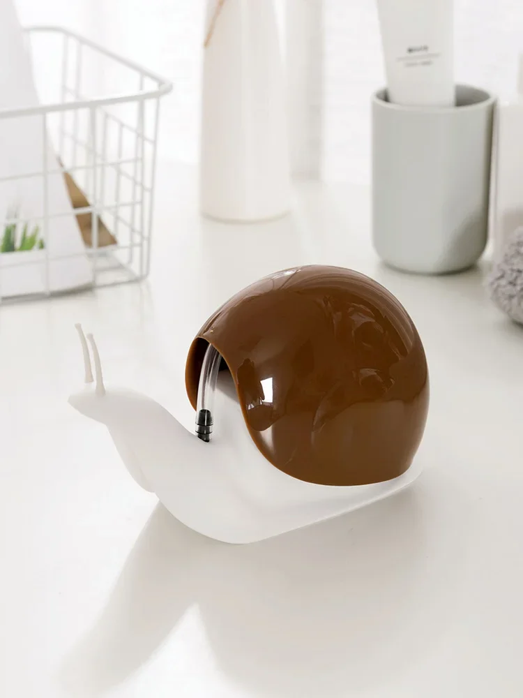 

Creative Snail Shape Soap Dispenser Shower Shampoo Dispensing Bottles Bathroom Hand Sanitizer Shampoo Body Wash Lotion Bottle