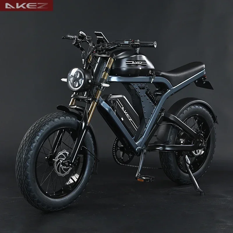 Электрический велосипед AKEZ King Kong 20-дюймовый 1500 Вт 48 В 41 Ач Ebike