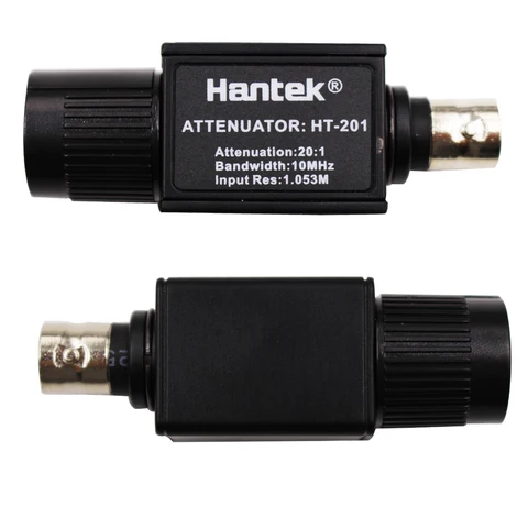 Аттенюатор Hantek 1008C, Пассивный осциллограф сигнала HT201 20:1, Пассивный аттенюатор 300 В, максимум для Pico