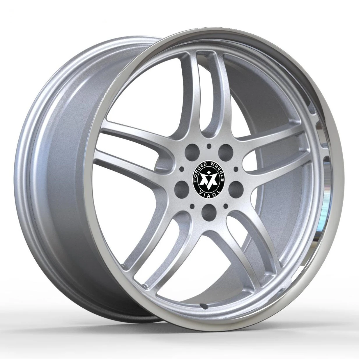 5x120 5x112 17 18 19 дюймов колеса матовые серебряные глубокие вогнутые диски из сплава