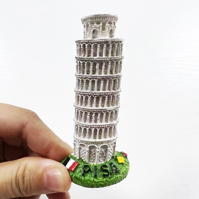 Италия туристические сувениры Прящая башня Пизы 3D стерео наклейка на