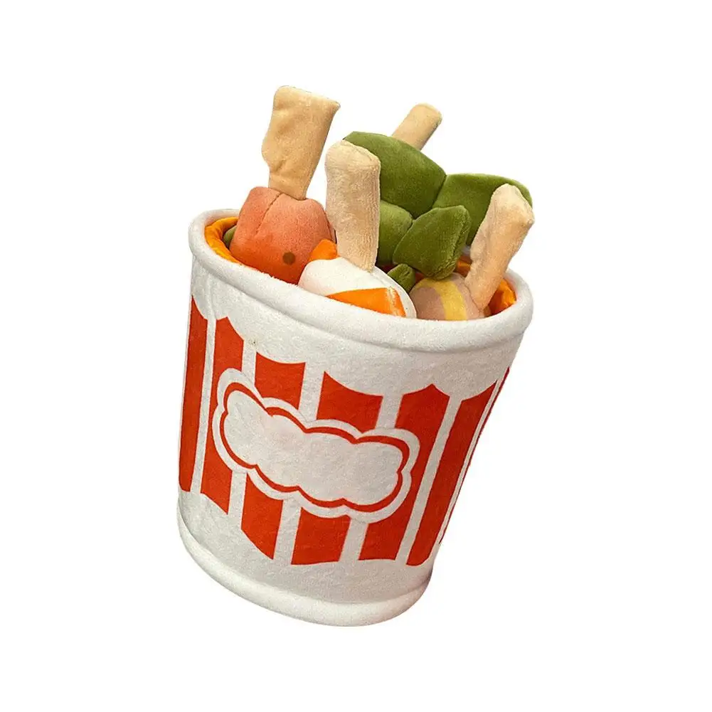 Плюшевые игрушки для приготовления пищи фрикадельки горячий горшок шампуры