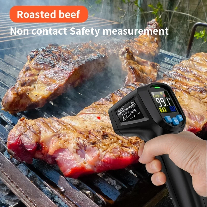 

800 Degree Thermometer Digital Infrared Thermometer Thermal Imager Laser Thermometers Pyrometer Hygrometer Thermostat Termometro