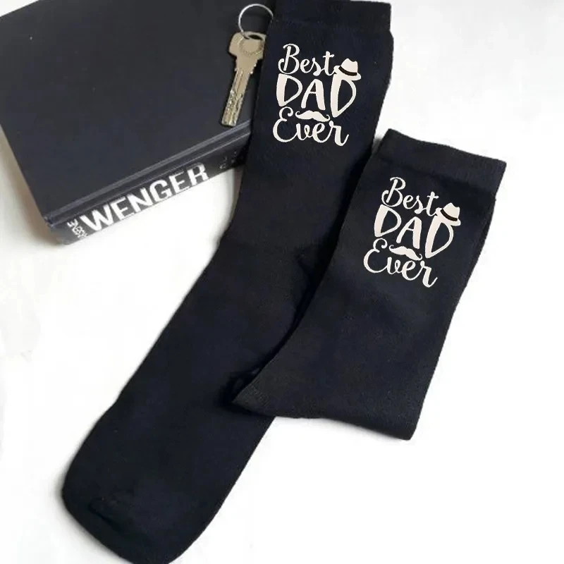 

best dad ever Socks Father's Day Birthday Christmas new Year daddy to be gift husband present from daughter wife son