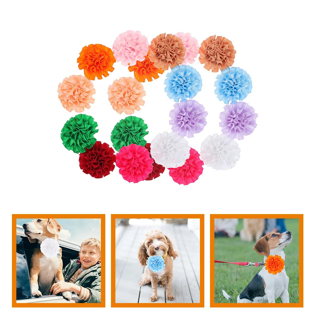 

Collar Dog Flower Flowers Bows Puppy Pet Accessories Bow Cat Grooming Collars Decor Ties Ornament Decoration Design Charms