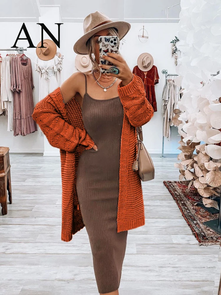 

Winter Jackets 2022 Women's Sweater Women's Cardigan Solid Color Long Coat Women Winter Women's Cold Coat Women's Winter Coats