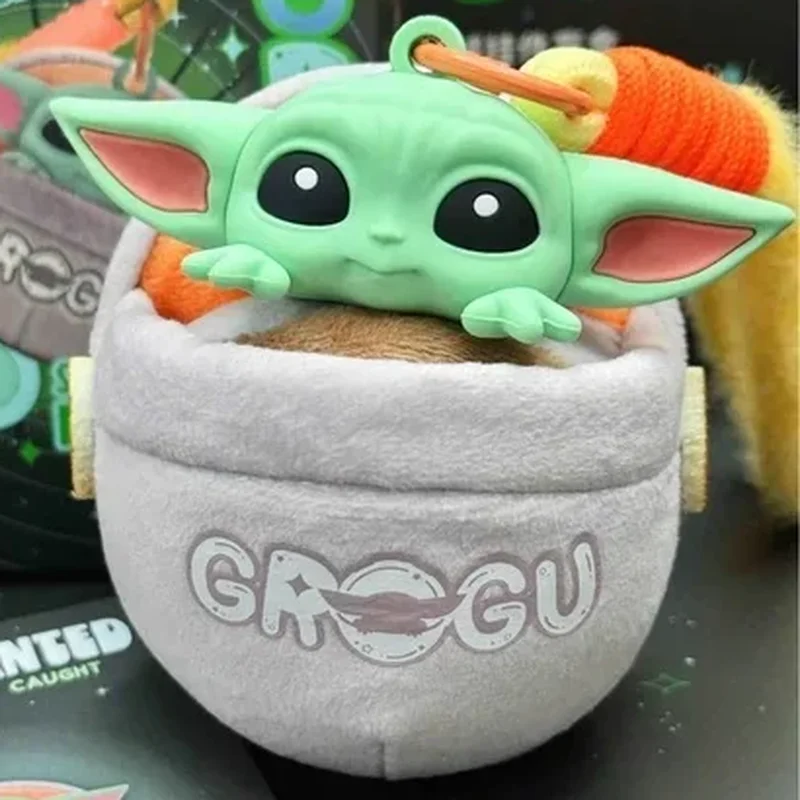 Фото Новая оригинальная серия Star Wars: Ароматизированный плюшевый кулон Грогу в закрытой упаковке — милый подарок для девочек, праздничный сюрприз, украшение, коллекционные предметы №3