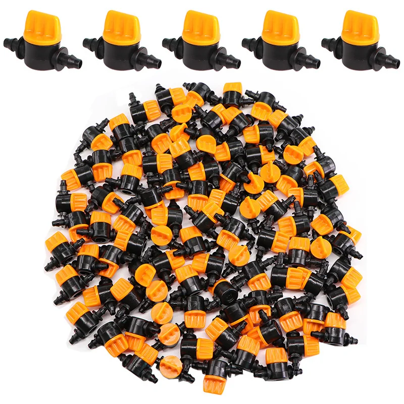 

Hose Mini Valve Water Hose Connector With Valve Fitting Garden Watering Irrigation System Connection Control Supplies Home