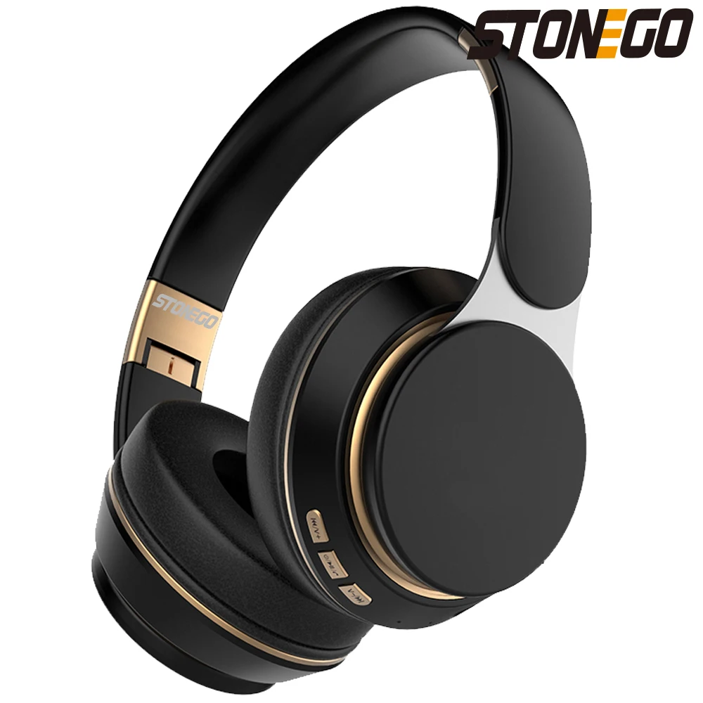 

Bluetooth-наушники STONEGO складные, Hi-Fi, с глубокими басами