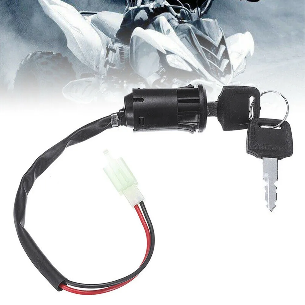 

Moped Ignition Key Switch 2 Wire 28mm Hole ATV Dirt Bike Electric Motorcycle Go-Kart On/Off Replacement Tool Comfortable Durable