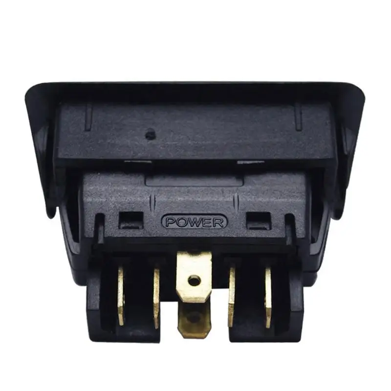 

Универсальный Электрический Выключатель на окно автомобиля, 6 контактов, 12-24 В, зеленая фототкань, автомобильный кнопочный переключатель, аксессуары для автостайлинга, 1 шт./упаковка