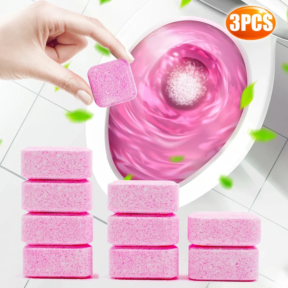 

Шипучие таблетки для чистки унитаза 3 шт.