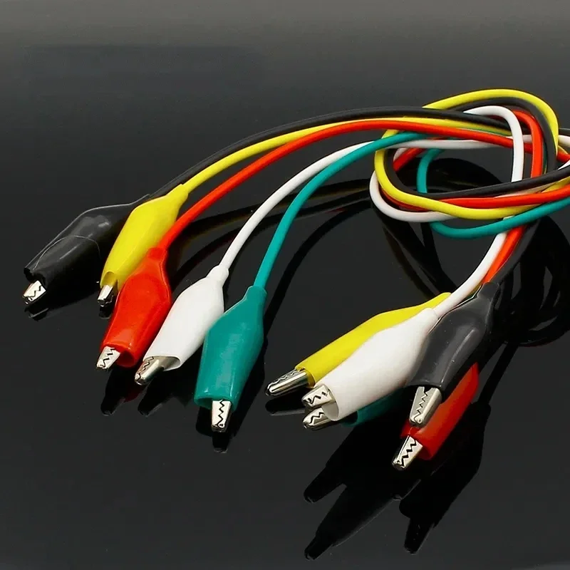 

Тестовые провода с зажимами типа «крокодил» ELECAPITAL, 10 шт.