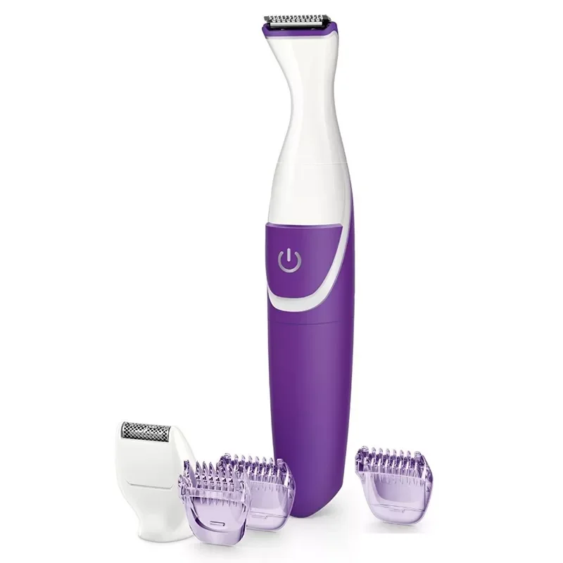 

NEW2023 5in1 Perfect Bikini Trimmer kit Precision Facial electric hair trimmer for Women shaver micro epilator face body trim sh
