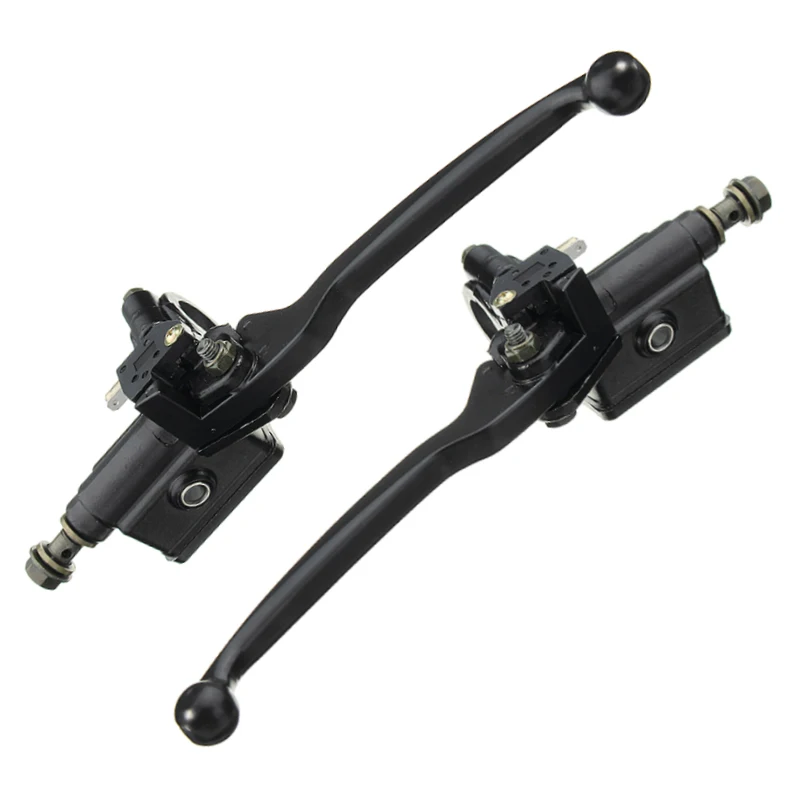 

8mm Hydraulic Brakes Motorcycle Handlebar Hydraulic Brake Clutch Master Cylinder Lever Bike Universal