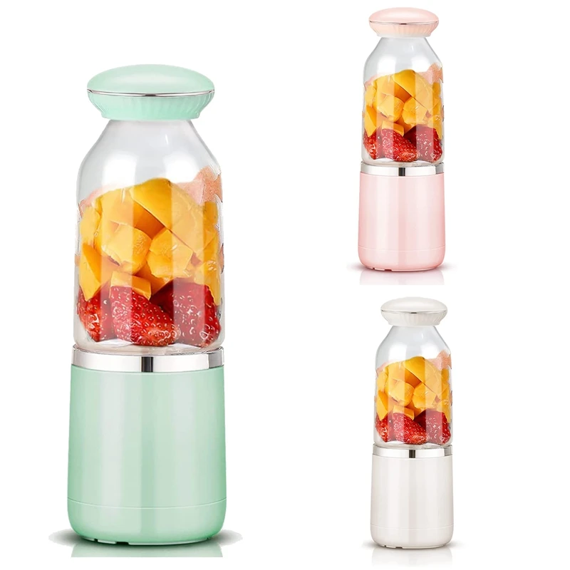 

Миксер для смузи, мини-миксер для перемещения, Миксер для коктейлей, персональный блендер, Электрический блендер, пластиковая бутылка 500 мл