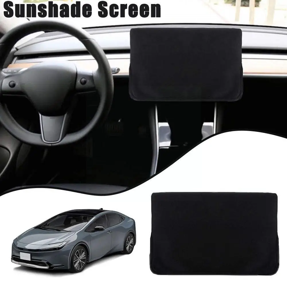 

Anti-UV Sunshade Screen Protection Cover for Tesla Model 3 Y Center Console Navigation Display Dust Case Interior Accessori P7M2