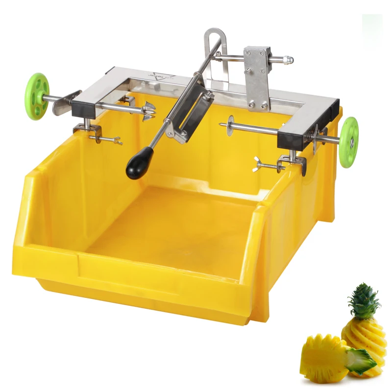 

Stainless Steel Pineapple Peeling Machine Pineapple Eye Remove Tool Commercial Fruit Peeler Knife