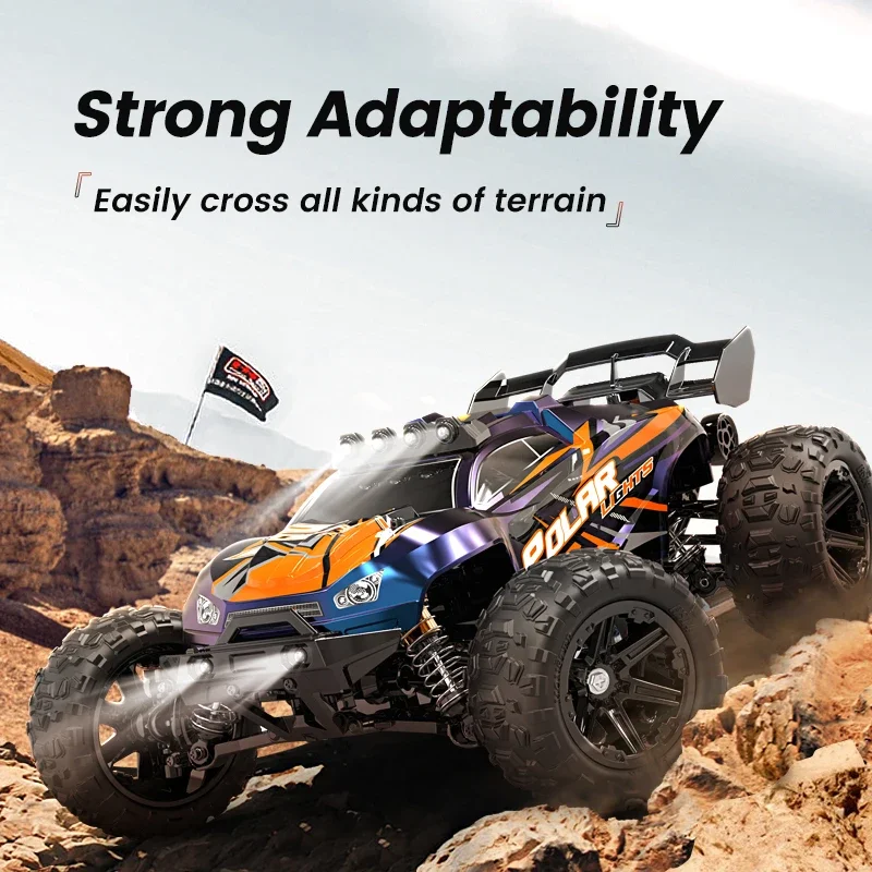 JJRC-C8802 Alta Velocidad Para Niños Camión Monstruo De Derrape 1:14 70KM/H.50KM/H 4WD Con Control Remoto LED Wltoys 144001