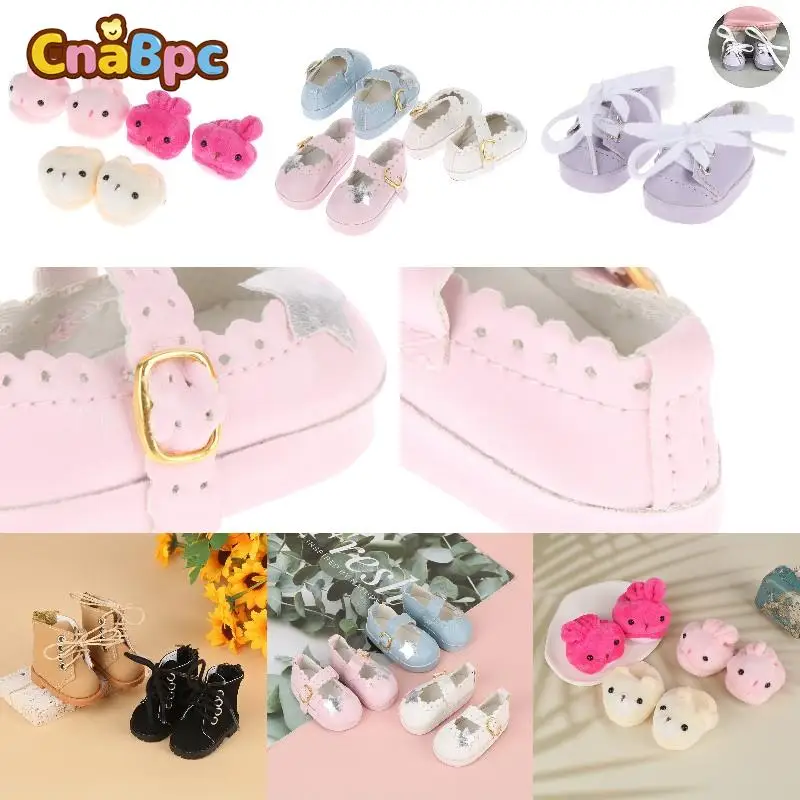 

Новинка! Обувь для кукол, обувь с мультяшными животными, кроликами, ботинки мартинсы, плюшевые тапочки, кожаная обувь для кукол, модная одежда «сделай сам», аксессуары