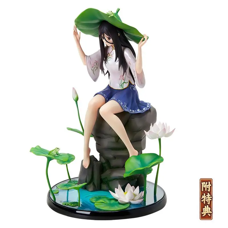 

Original The Outcast Feng Baobao Lotus Between Kawaii Anime Figure Cartoon PVC Model Action Figure Kids Toys Gifts Collectibles