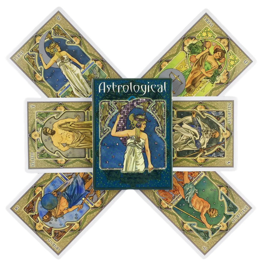 Астрологические карты Оракл ленорманд 20 английских судьбы дека гадания игры Borad