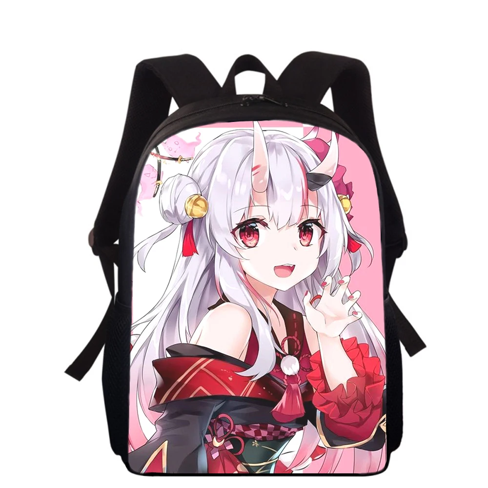 Nakiri Ayame hololive girl 15” 3D Print Kids Backpack Primary School Bags for Boys Girls Back Pack Students School Book Bags