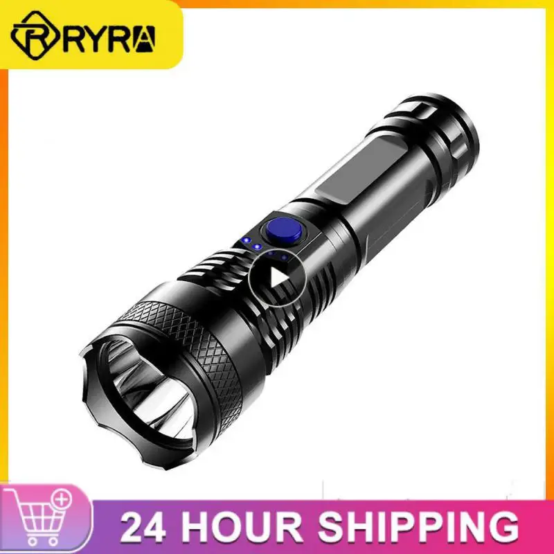 

5/8/10PCS For Hunting Cycling Climbing Lantern Three Modes Ultra Powerful Flashlight 3000ma Waterproof Usb Rechargeable Light