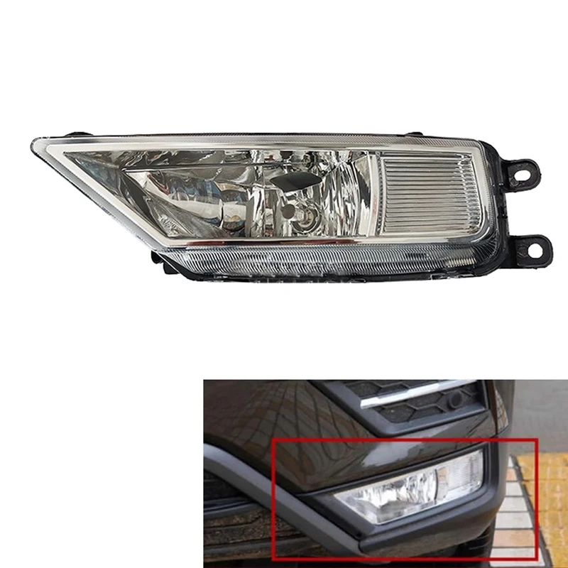 

Car Front Bumper Fog Lights Assembly Foglight with Bulb for Tiguan L 2017 2018 2019 2020 2021 2022