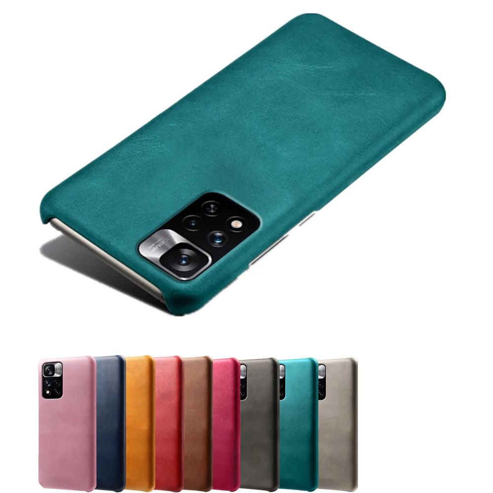 

Slim PU Leather Back Case Cover For Xiaomi Redmi Note 11 Pro 10 9 9s 9T Mi 10T 11 Lite 11T Poco F3 M3 Pro 5G X3 GT NFC Coque
