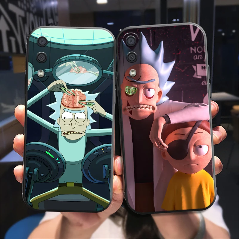 

Funny Carton Rick And Morty US Phone Case For Samsung Galaxy A01 A02 A02S A03S A10 A10S A11 A20 A21 A21S A22 4G 5G Carcasa Cover