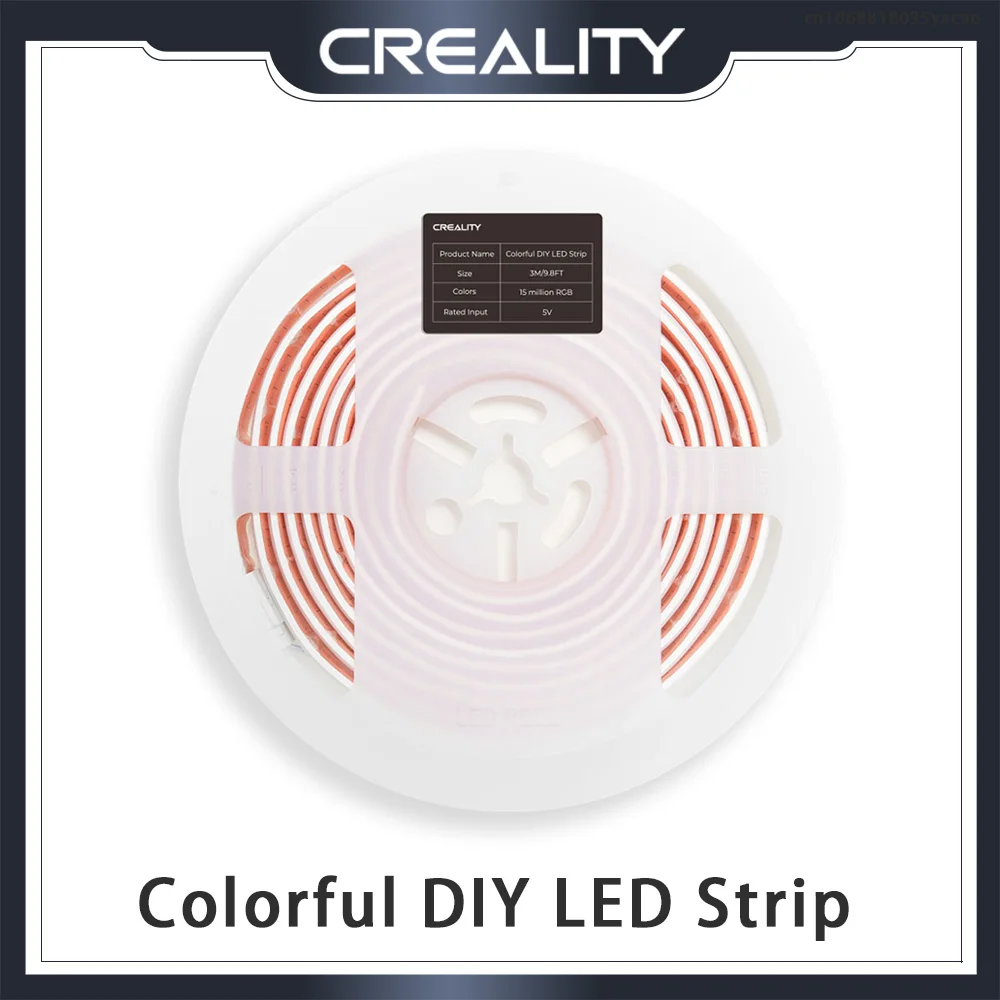 Красочная светодиодная лента Creality сделай сам двойная с выходами беспроводное