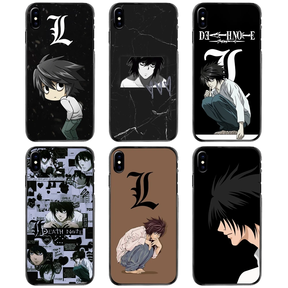 

DEATH NOTE L Lawliet For Apple iPhone 11 12 13 14 Pro MAX Mini 5 5S SE 6 6S 7 8 Plus 10 X XR XS Hard Phone Cover Case